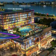 湖南長沙陽光壹佰亞克力空中泳池