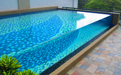 瑞地格樂天津亞克力游泳池工廠生產(chǎn)定制設計別墅民宿酒店亞克力泳池造價